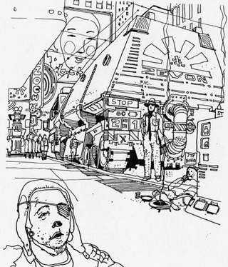 Illustration for article titled Blade Runner Sketchbook takes you back to the neo-noir future
